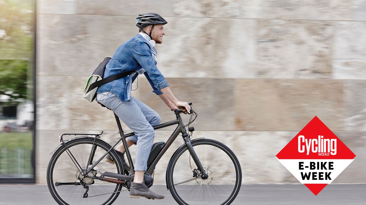 Person riding an electric bike to reap the benefits 