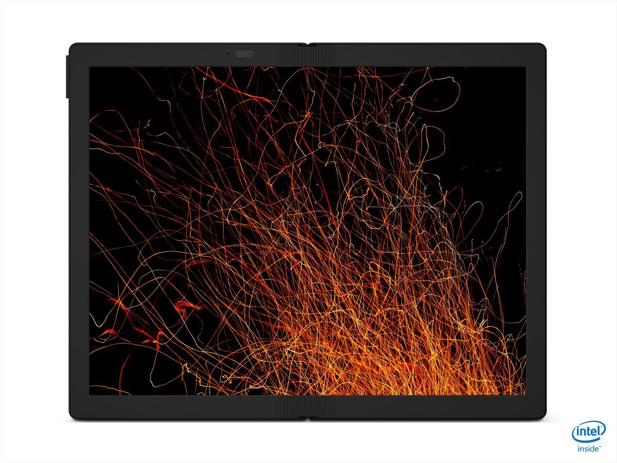 ThinkPad X1 Fold flat