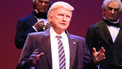 Donald Trump model at Disney World