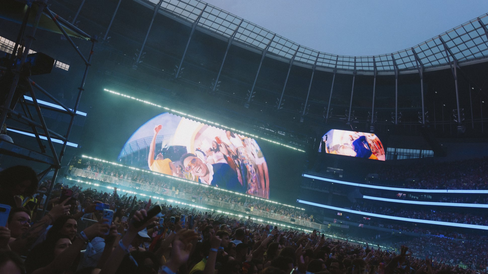 Bad Bunny at Wembley Stadium.