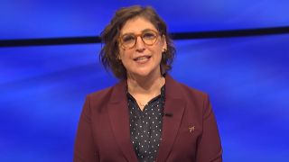 mayim bialik hosting a jeopardy episode