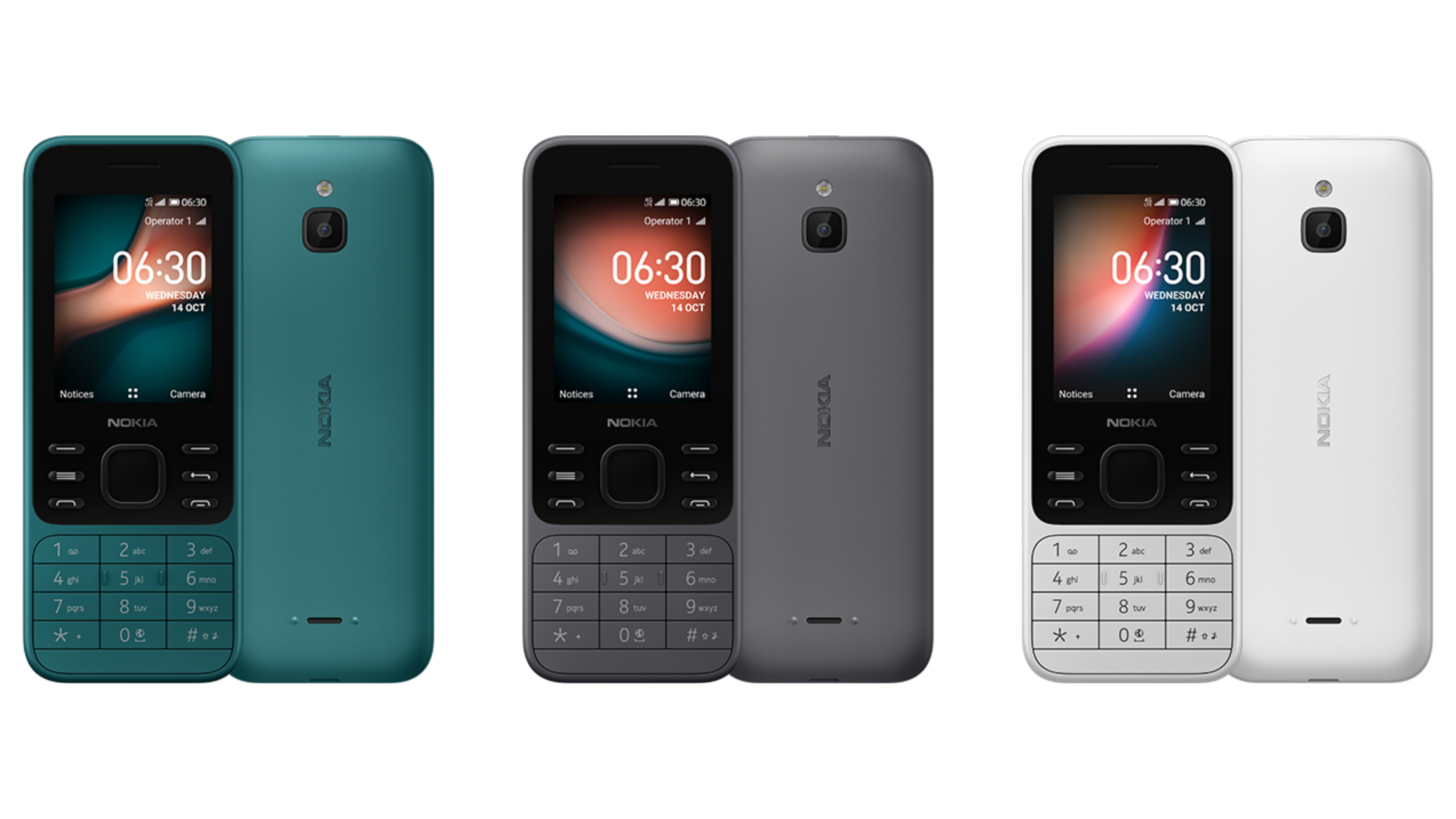 Nokia 8000 4g und Nokia 6300 4g
