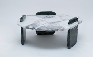 Marble table by Thomas Trad