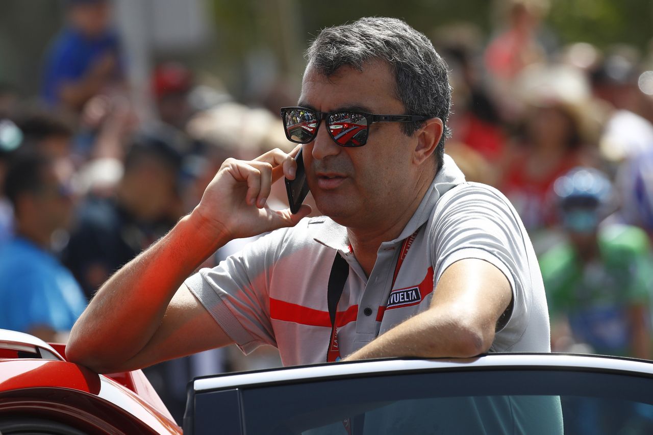 Race director Javier Guillen