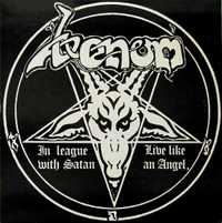 Venom –&nbsp;In League With Satan&nbsp;(7”, 1981)&nbsp;