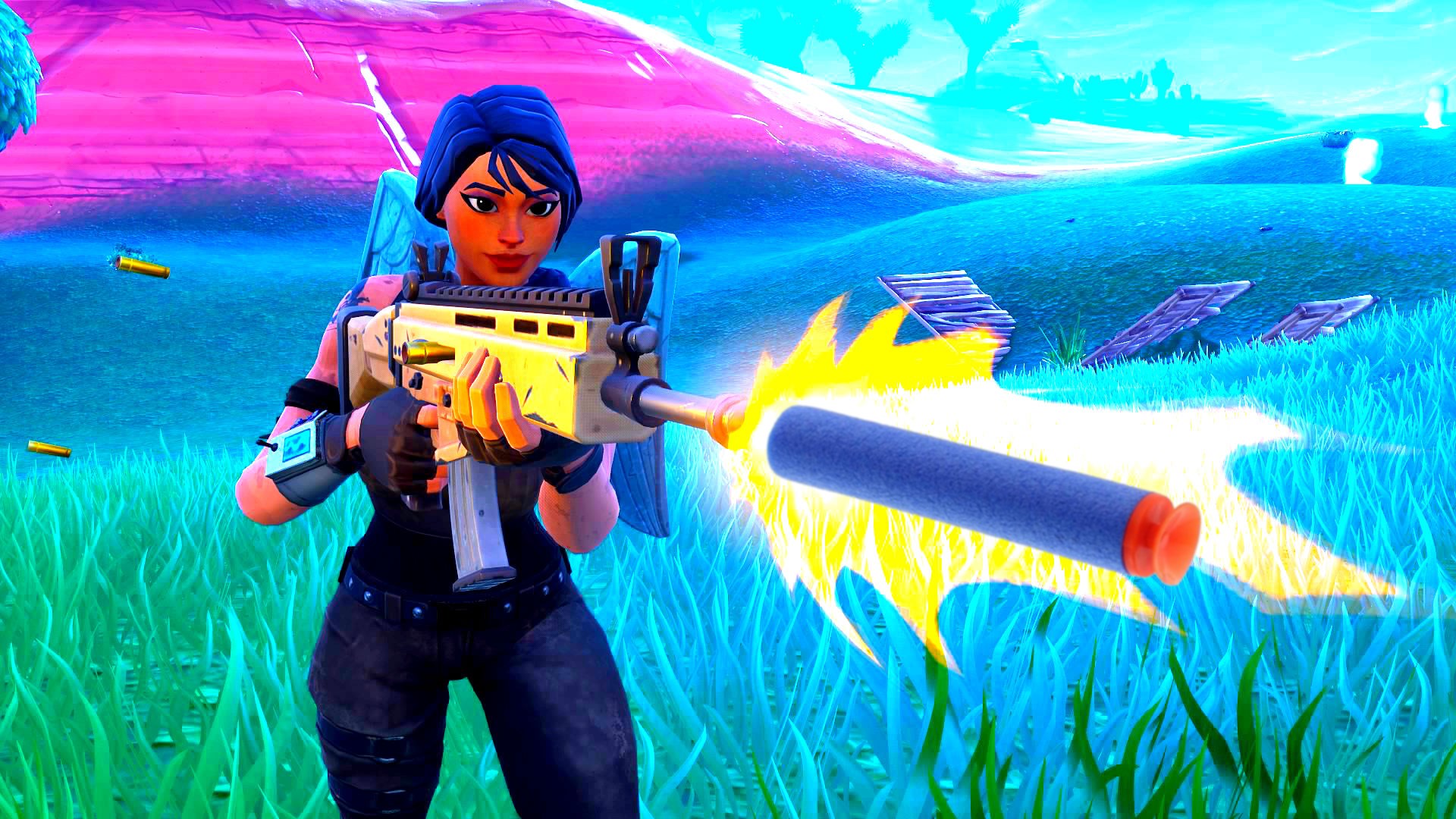 get victory irl with fortnite nerf blasters and a monopoly board on the way gamesradar - how to make a fortnite scar out of paper