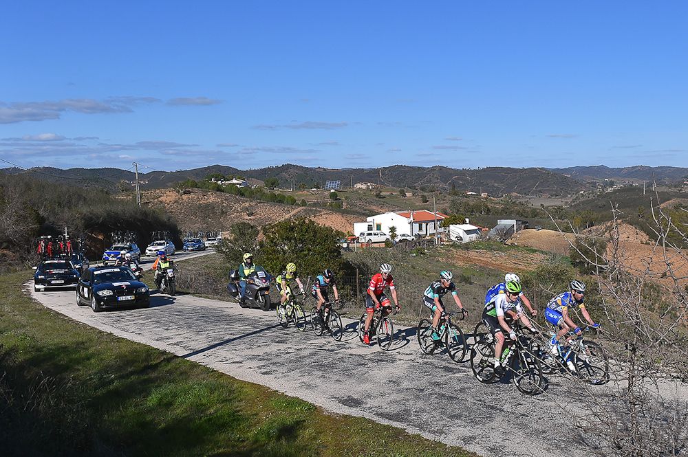 Scenery along the route of stage 2 at Volta ao Algarve