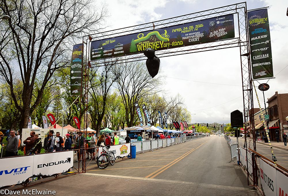 The race course and industry expo on Whiskey Row in Prescott