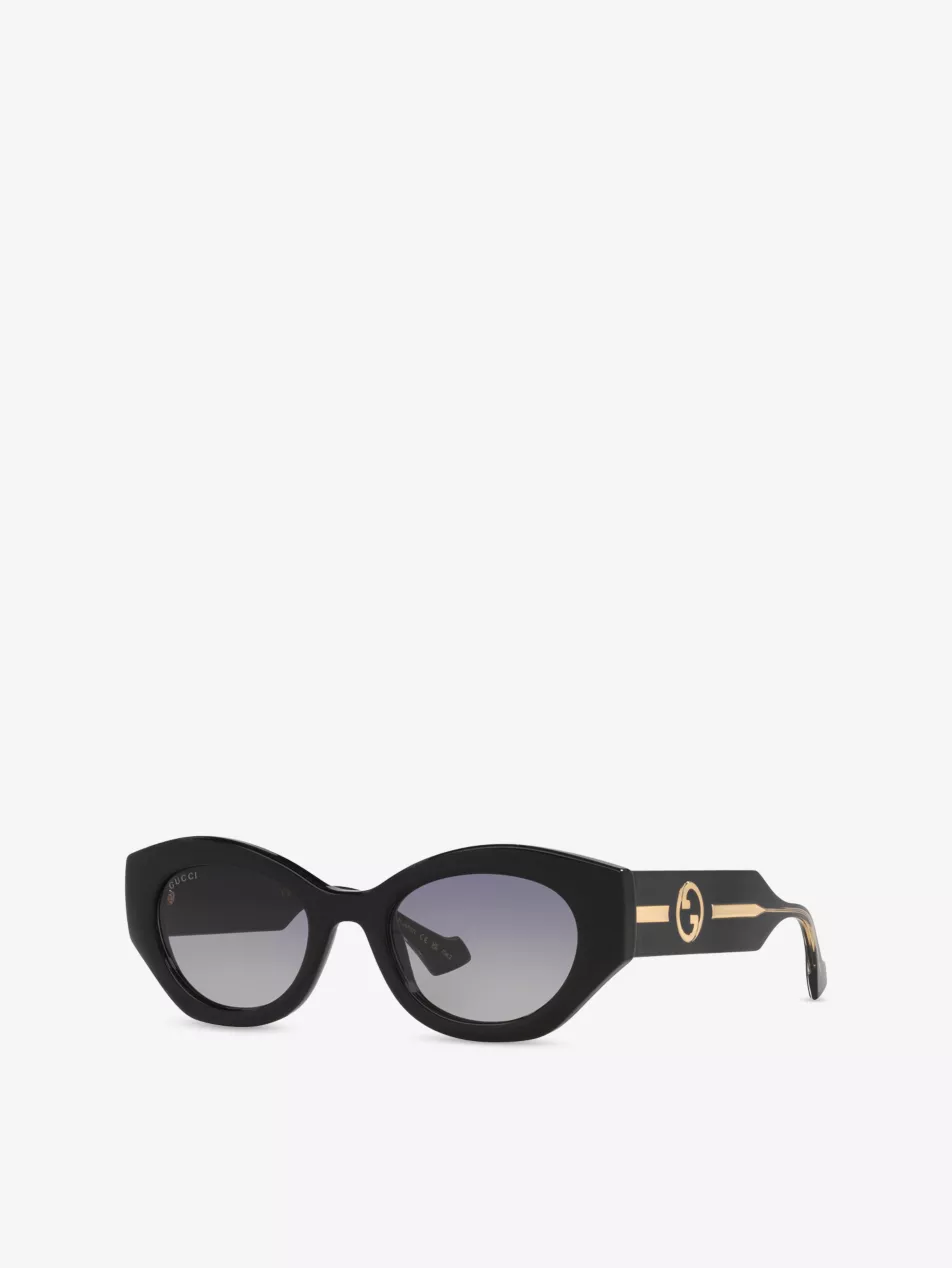 Gg1553s Cat-Eye Acetate Sunglasses
