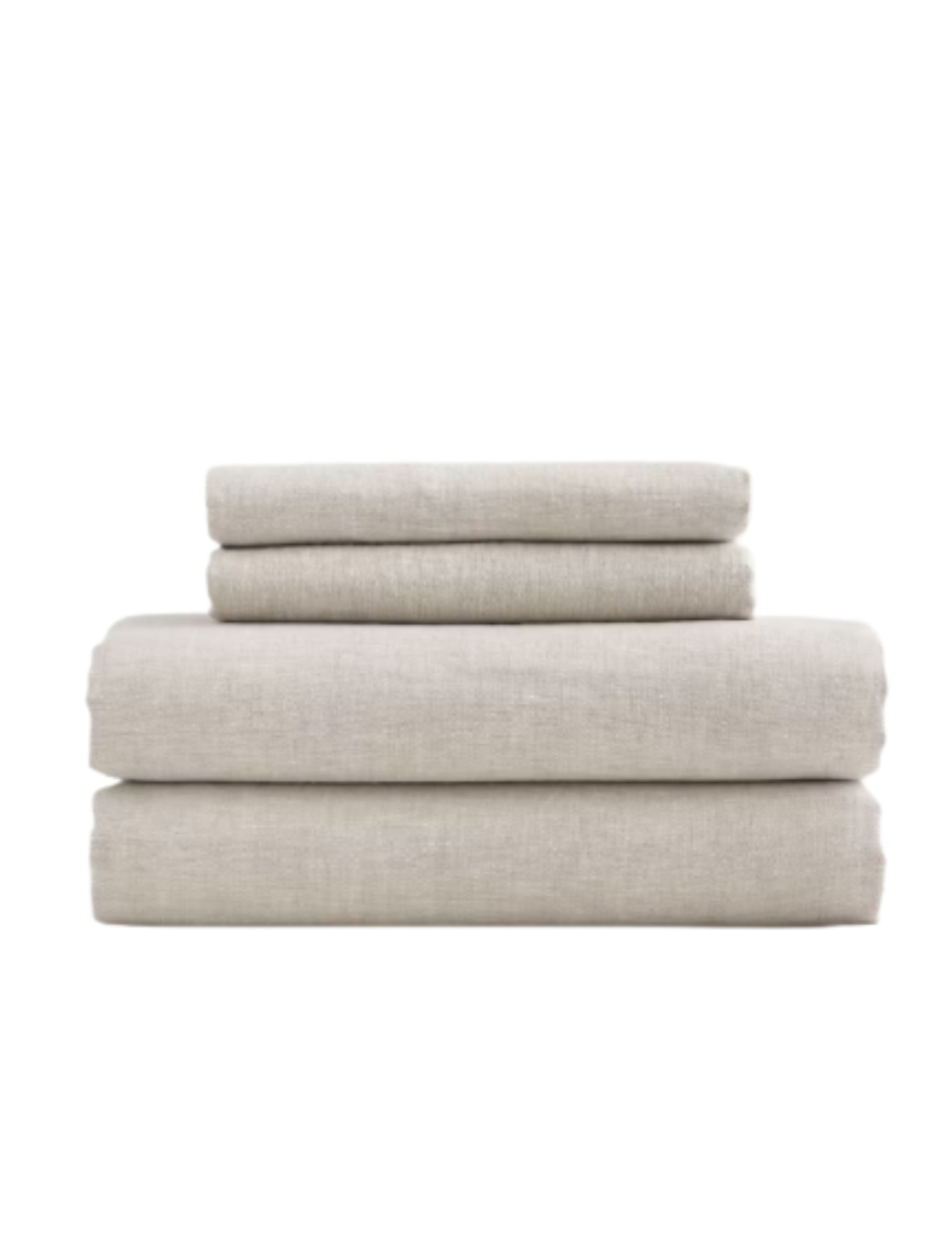 Quince, European Linen Sheet Set Natural Chambray