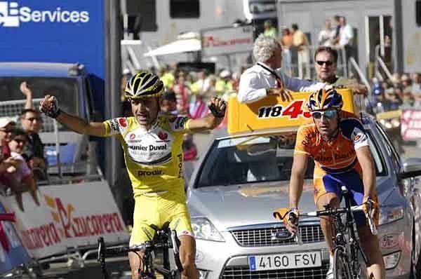 Piepoli's ride today moved him into 13th overall.