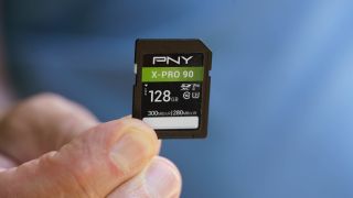 Best memory card: PNY X-Pro 90 SDXC UHS-II