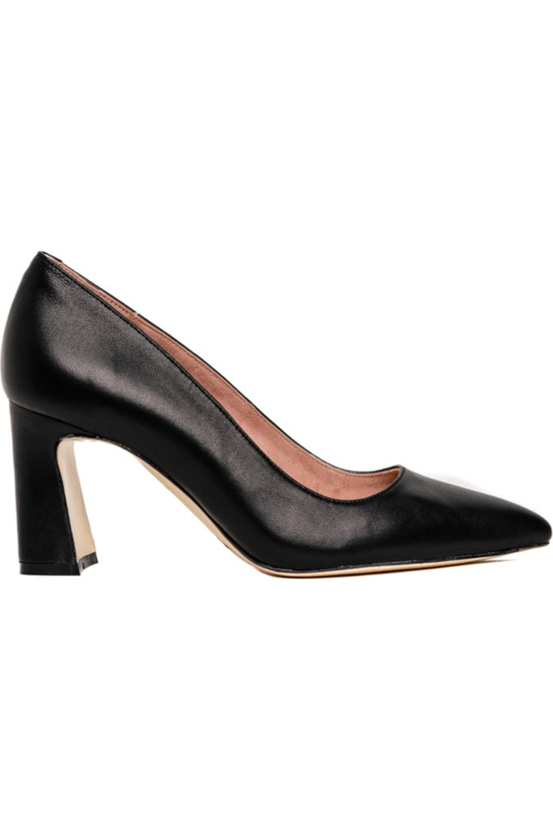 Bold Block Heel Pump