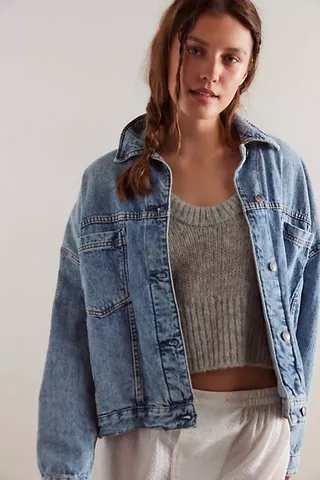 We the Free Opal Swing Denim Jacket