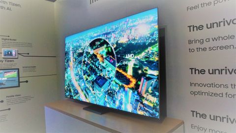 Hands On Samsung Q950ts 8k Qled Tv Review Techradar