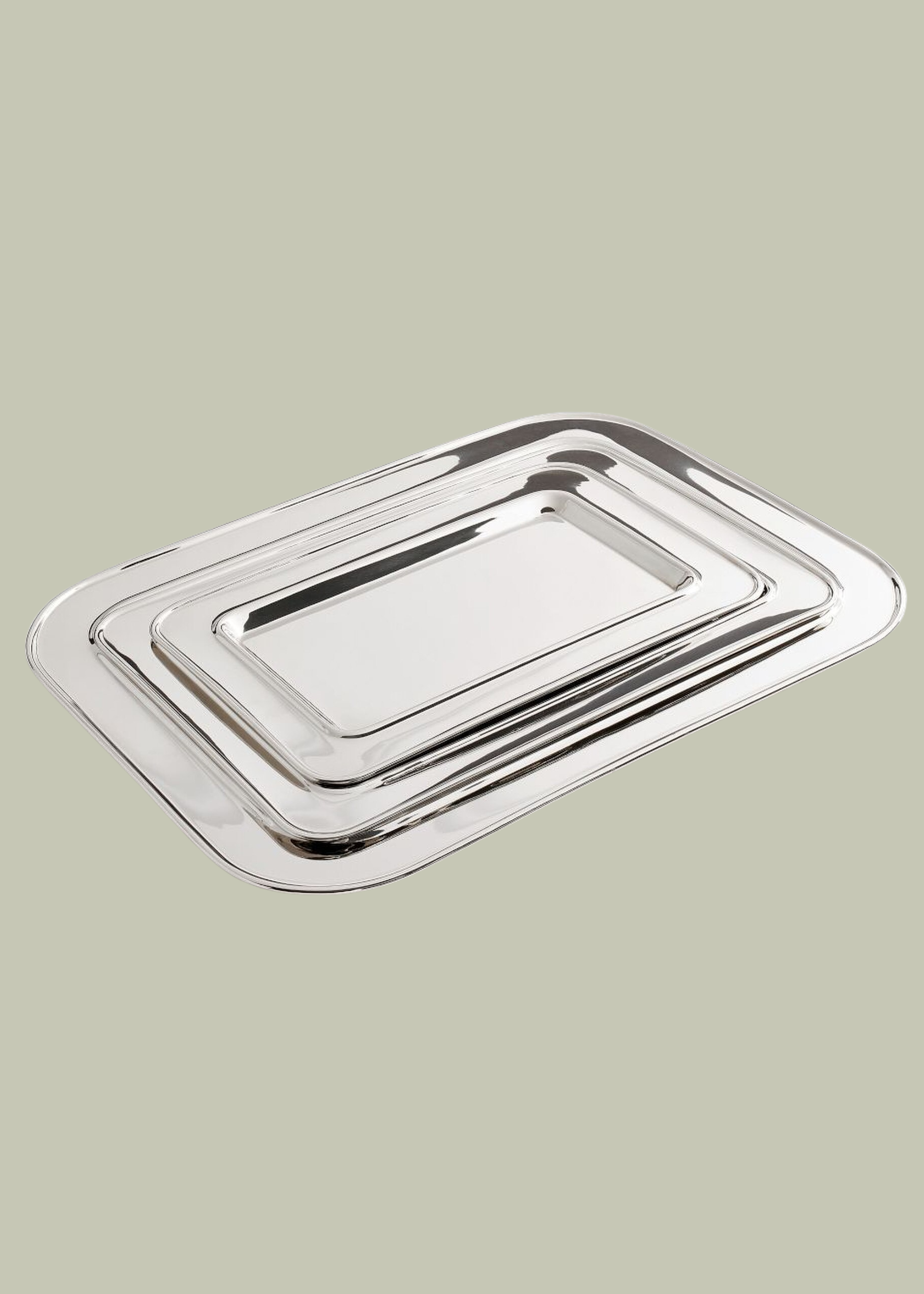 Pottery Barn, Heritage Silver Bar Trays