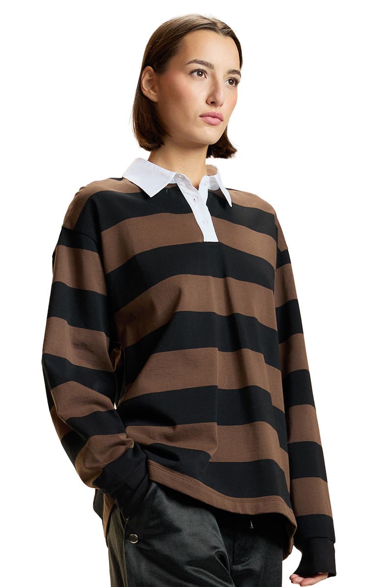 Striped Cotton Rugby Shirt