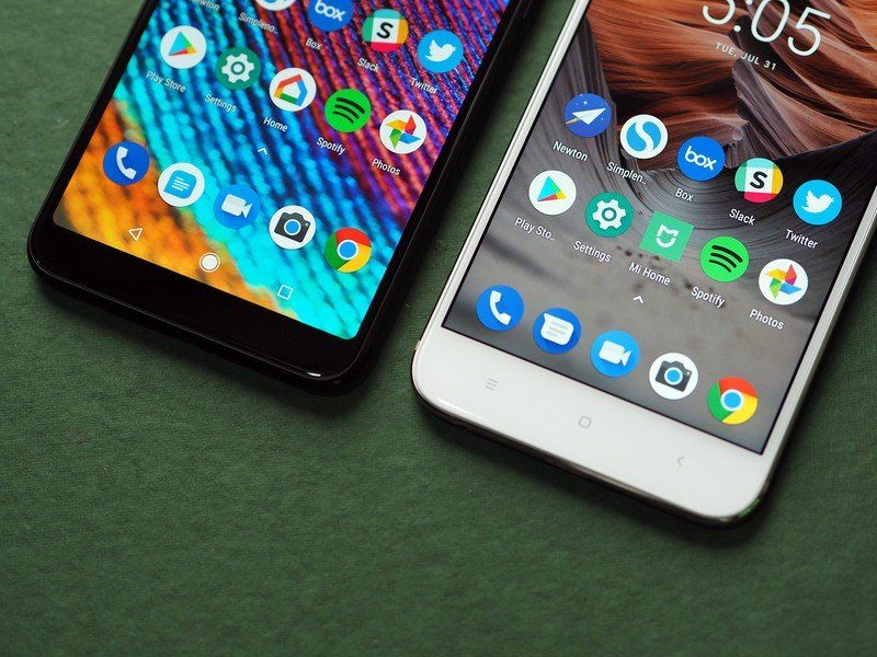 Xiaomi Mi A2 vs. Xiaomi Mi A1