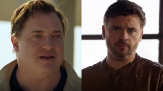 Brendan Fraser and Tom Welling, pictured side-by-side, in Professionals.