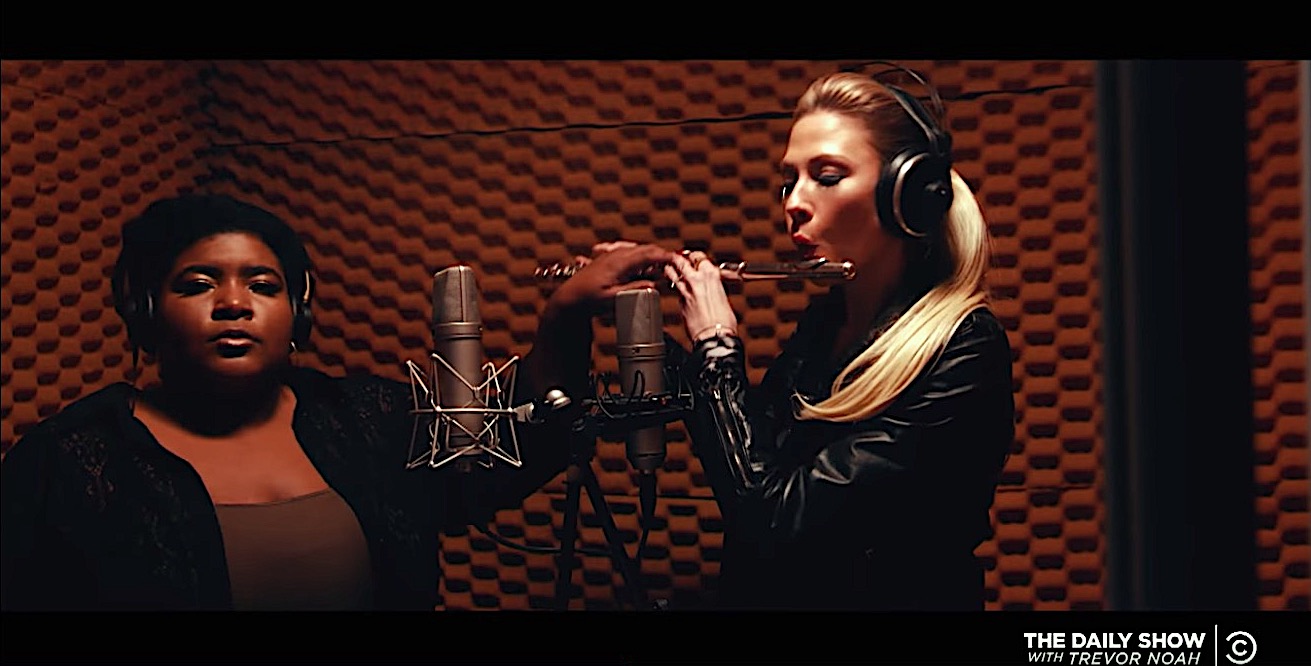 The Daily Show debuts a song for women