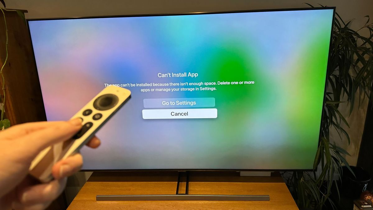 Apple Tv 4K storage bug