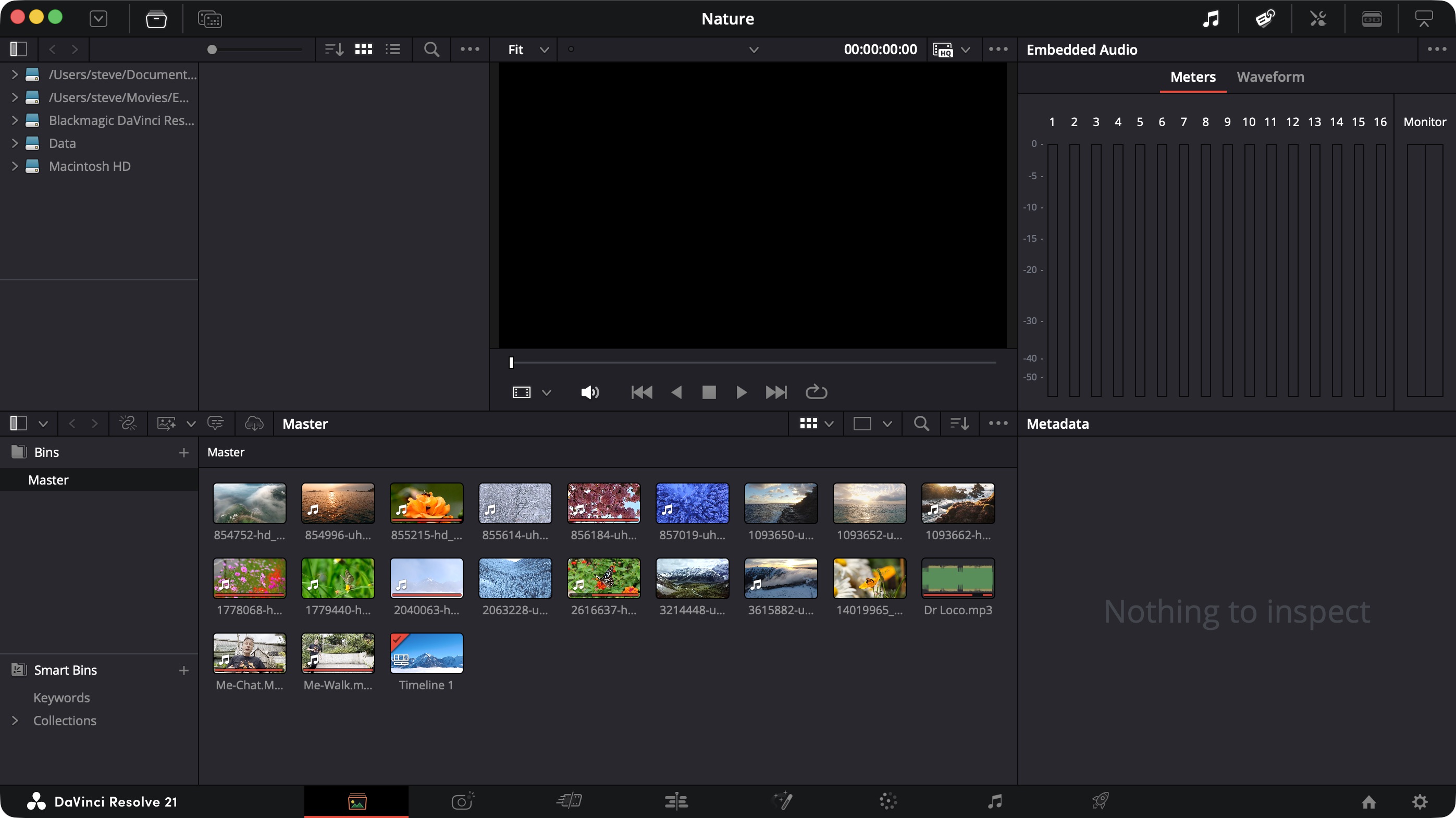 DaVinci Resolve screenshot during our review