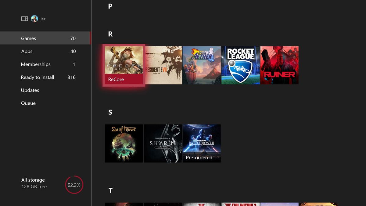 Getting Xbox One X game updates List of games, availability, download