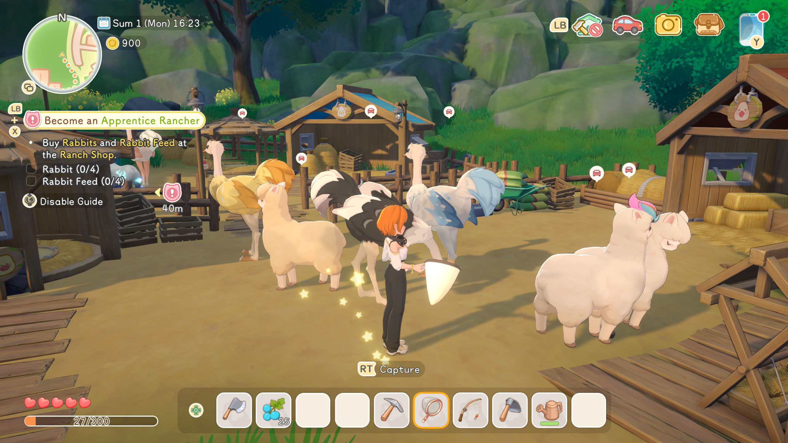 Starsand Island gameplay screenshots.