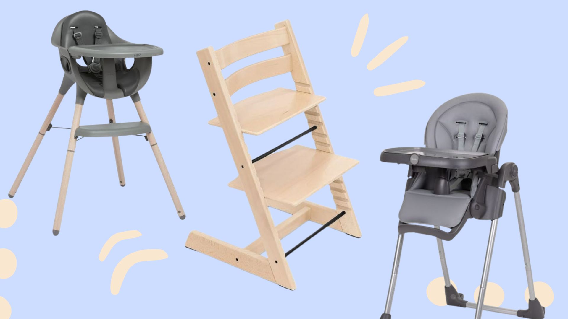 3-Colours NEW BABY FEEDING HIGHCHAIR KIDS High Chairs chair hot table 