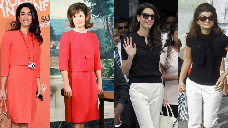 Amal Clooney & Jackie Kennedy