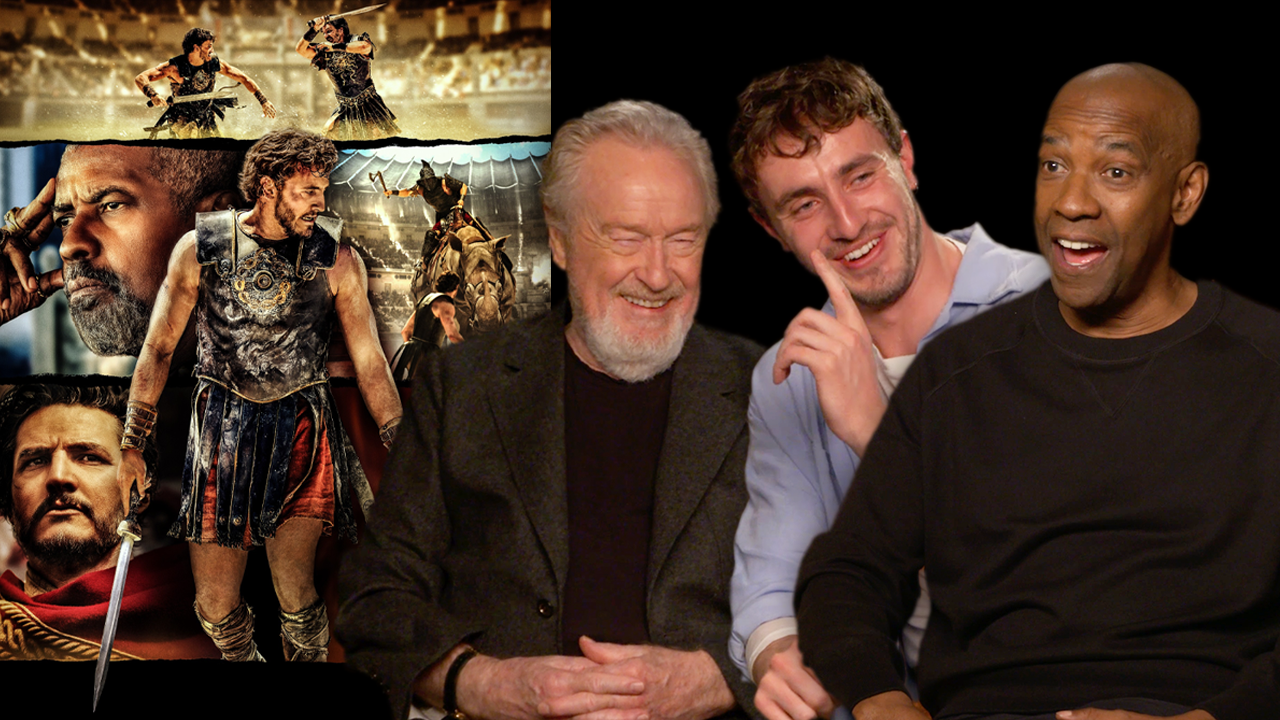 'Gladiator II' Interviews With Paul Mescal, Denzel Washington, Ridley Scott And More