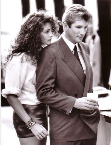 a still of Julia Roberts and Richard Gere from Pretty Woman.