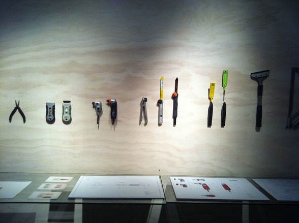 Series of tools by Pekka Harni and Yuka Takahahi, on show at the Design Museum
