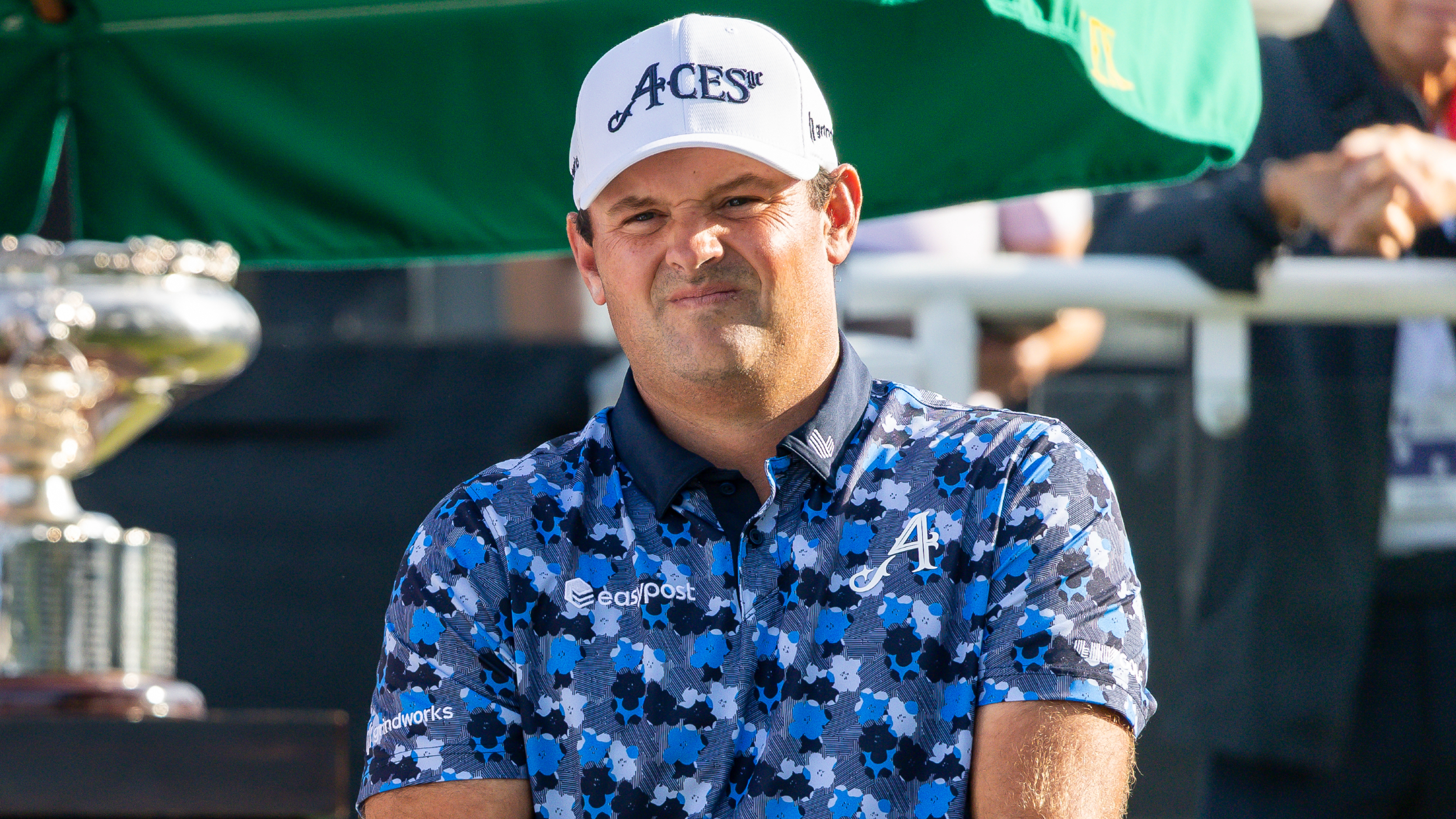 Patrick Reed at the Hong Kong Open