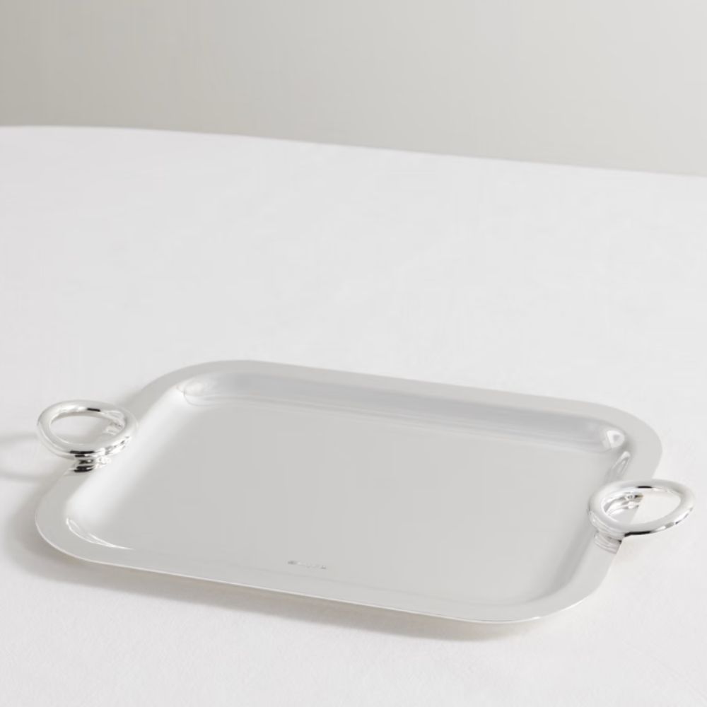 Silver tray