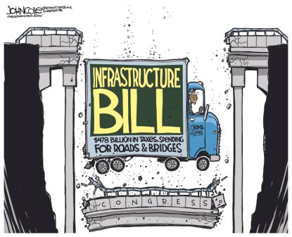 Obama cartoon U.S. budget GOP