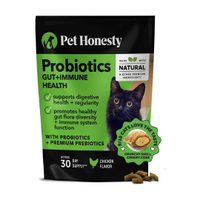 Pet Honesty Cat Probiotics Gut + Immune Health Chews