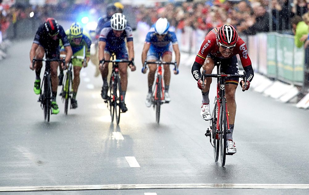 Lars Bak (Lotto Soudal) finished second