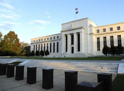 The Federal Reserve building. 