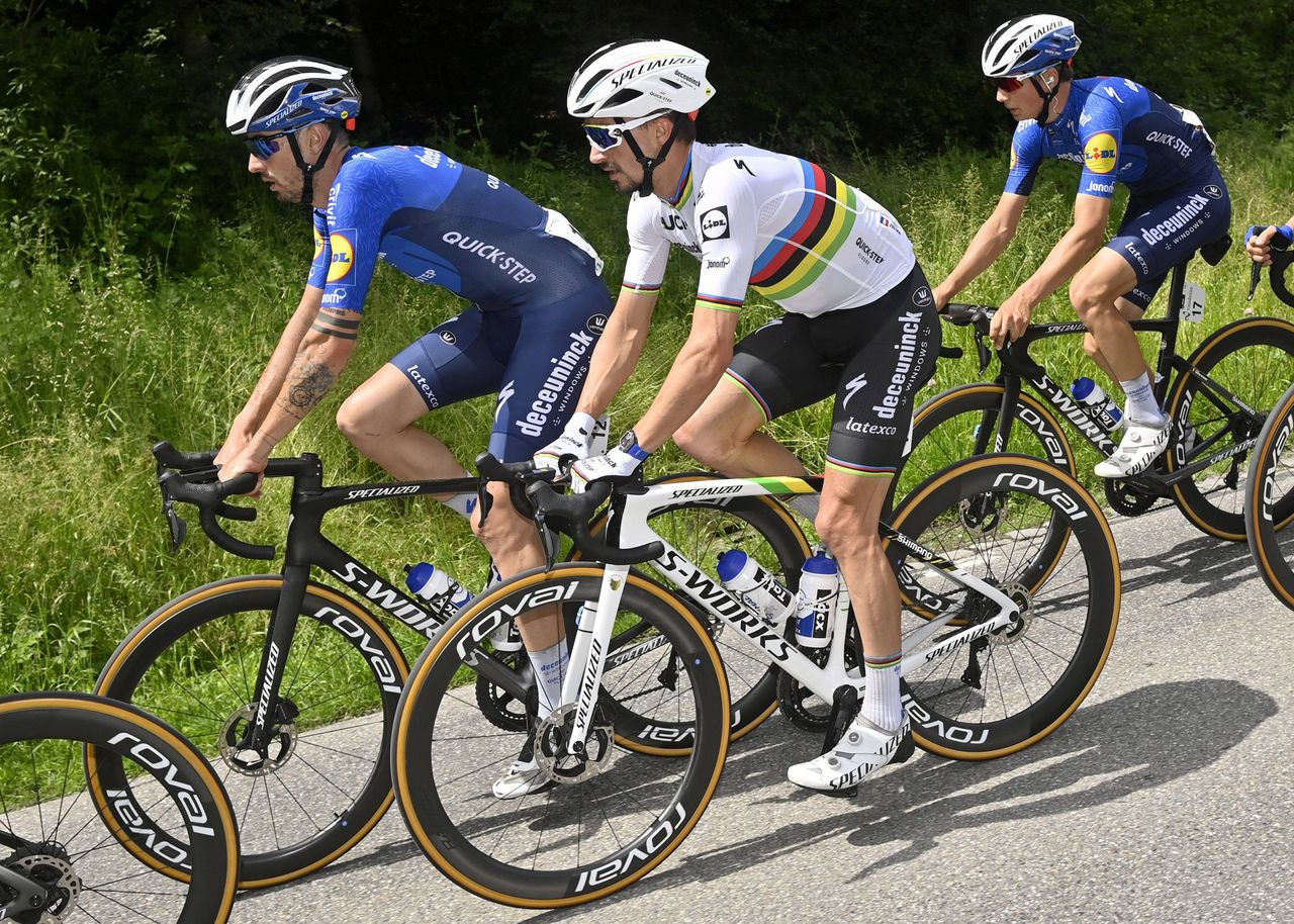 Tour de Suisse 2021 - 85th Edition - 3rd stage Lachen - Pfaffnau 182,1 km - 08/06/2021 - Julian Alaphilippe (FRA - Deceuninck - Quick-Step) - photo Peter De Voecht/PN/BettiniPhoto&Acirc;&copy;2021