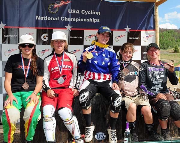 women's downhill mountain bike champion