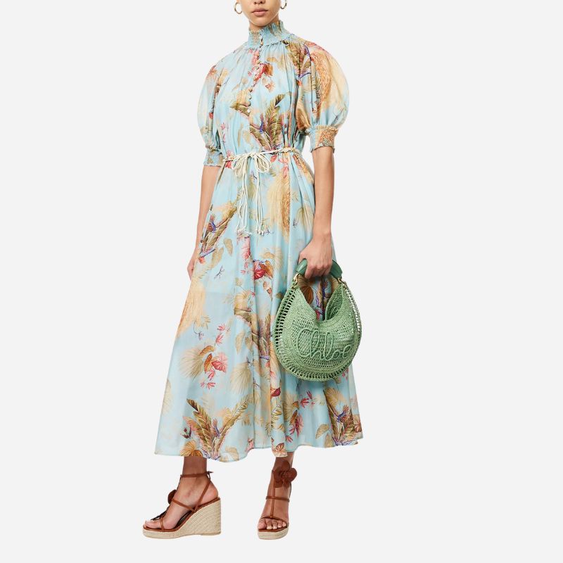 Image of blue dress
