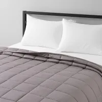 14. Amazon Basics All-Season Cotton Weighted Blanket