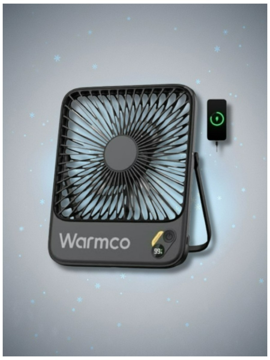 Warmco, Portable Desk Fan 
