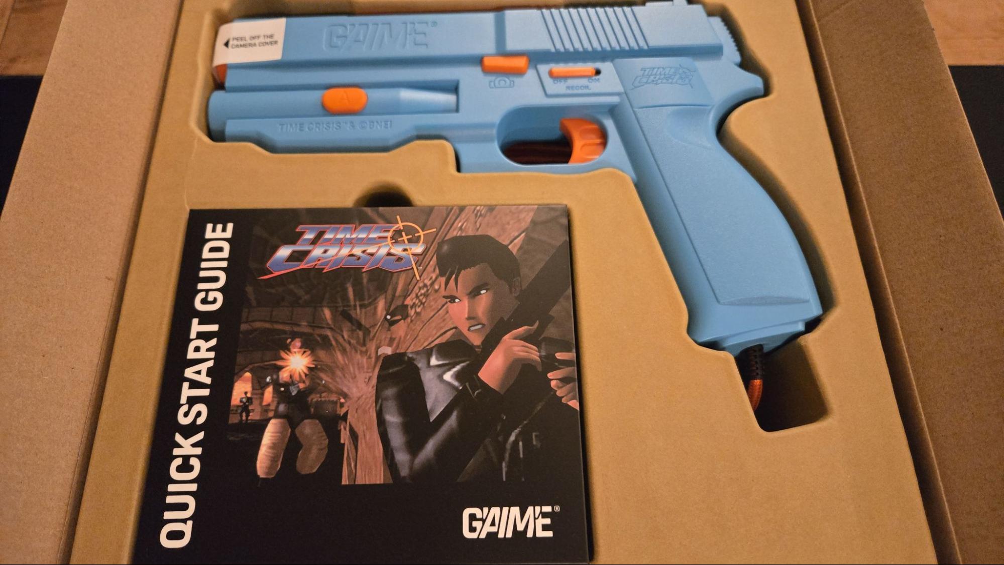 لعبة G'AIM'E للذكرى الثلاثين للعبة Time Crisis Light Gun