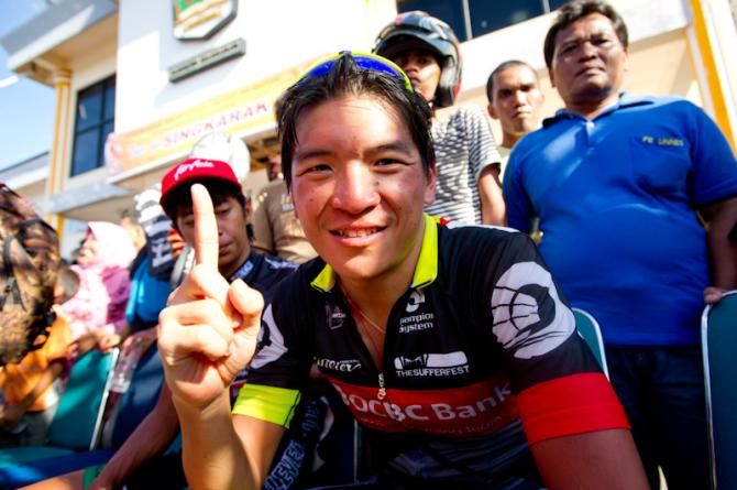 Sea Keong Loh (OCBC Singapore Continental Team) is a Malaysian rider with plenty of experience