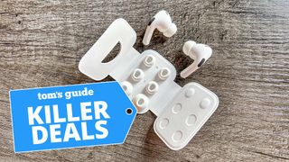 AirPods Pro 2 shown with a variety of earbud tips