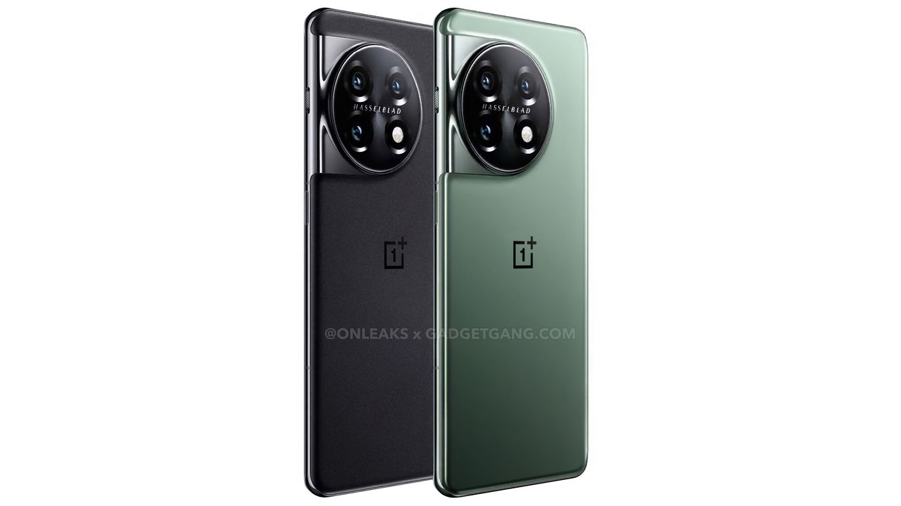 Leaked renders of the OnePlus 11 Android phone