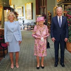 The Queen Invites The President Of The United States And The First Lady To Tea