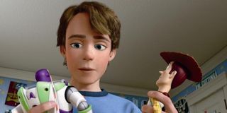 Andy Woody and Buzz in Toy Story 3